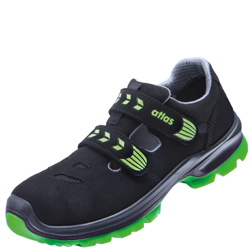 22200 Atlas "SL62 XP" Klettsandale, Green, S1P, ESD, SRC, Alukappe, Gr. 36-48-38