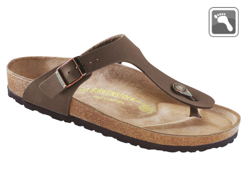 043751 Groß Birkenstock Sandale GIZEH normale Weite mocca Größe 42 - 46-43