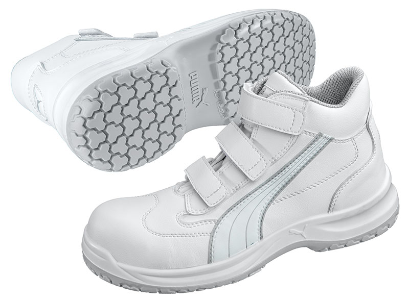 630182 PUMA Absolute Mid Sicherheitsschuhe, weiß, S2 G-47