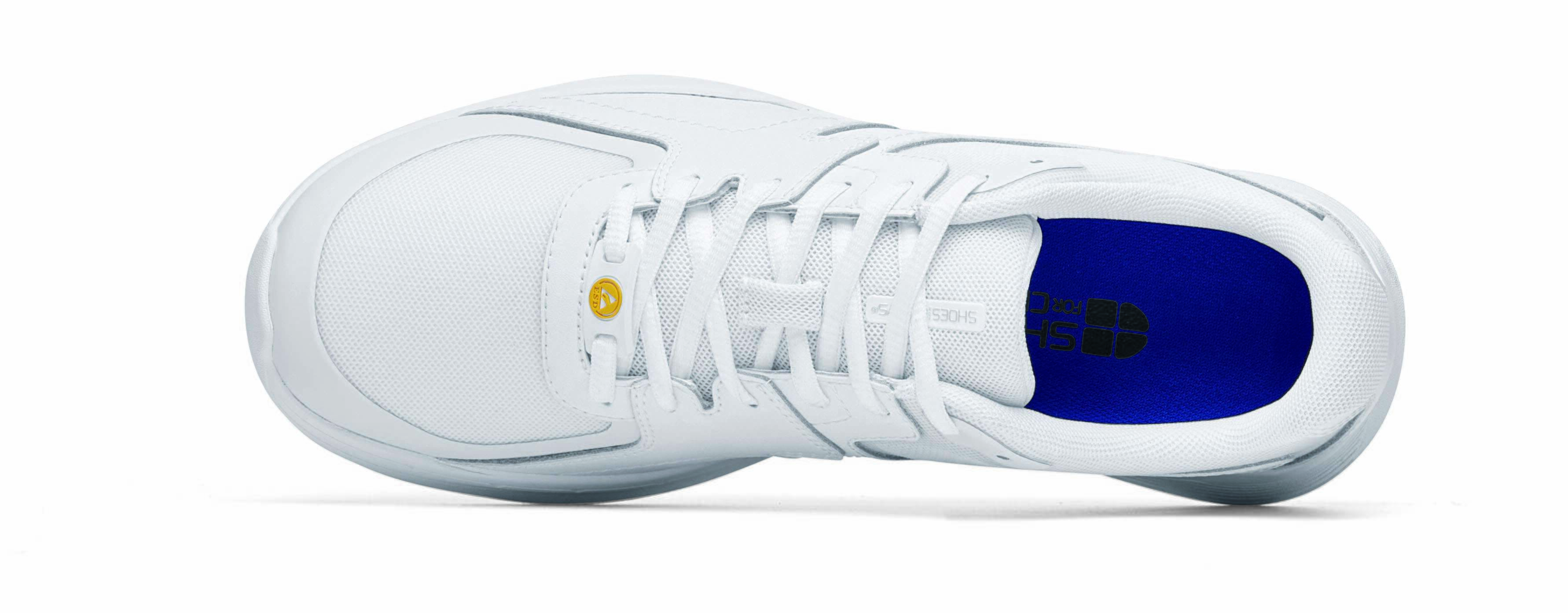 Shoes for Crews 22336 Unisex Schnürschuhe Condor II ohne Schutzkappe weiss OB Größe 35 - 48-45