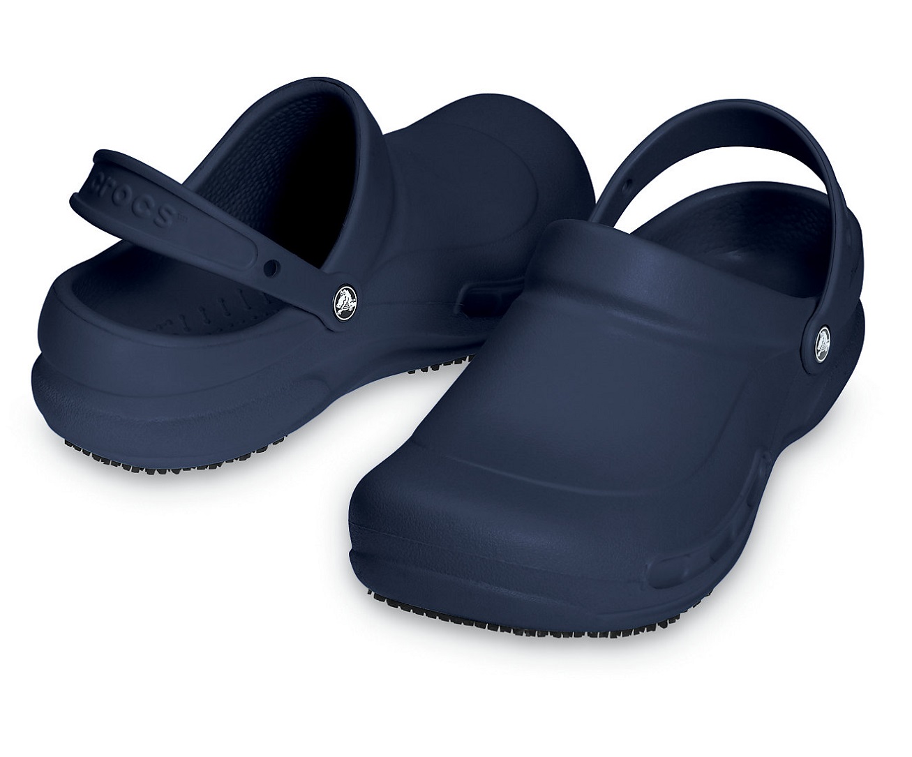 10075-410 CROCS Küchenclog "Bistro", blau, Größe 4 - 12-US M4/W6 = 36 - 37