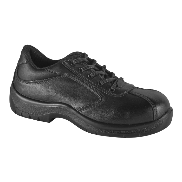 Work & Leisure Schnürschuh mit Schutzkappe schwarz, S2 N229-44