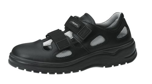 1136S ABEBA, Light, Sandale, schwarz, Glattleder, Sonderangebot in Größe 45-Abeba-45