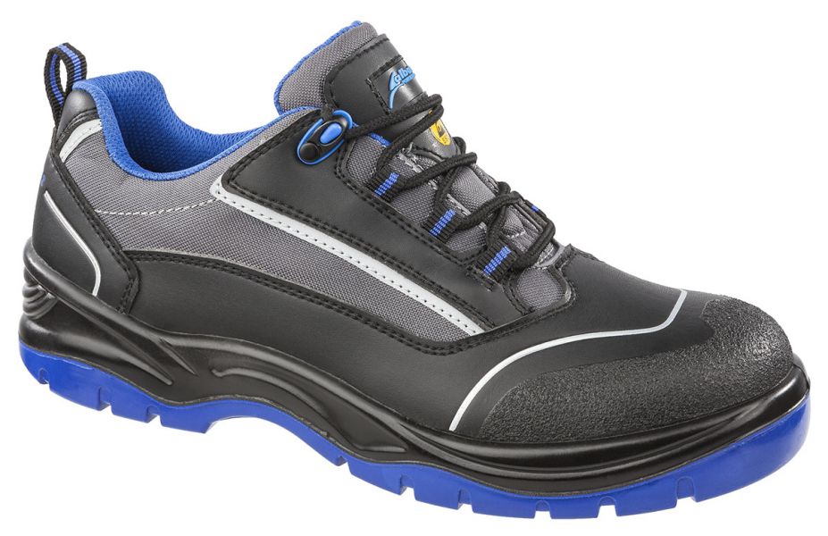 641100 ALBATROS Sicherheitsschuhe ESD schwarz-blau S3 Größe 39 - 47-39