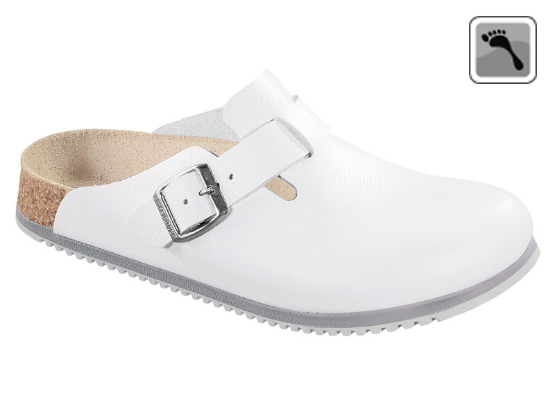 060136 Klein Birkenstock Clog BOSTON Superlauf schmale Weite weiß Größe 35 - 41-37