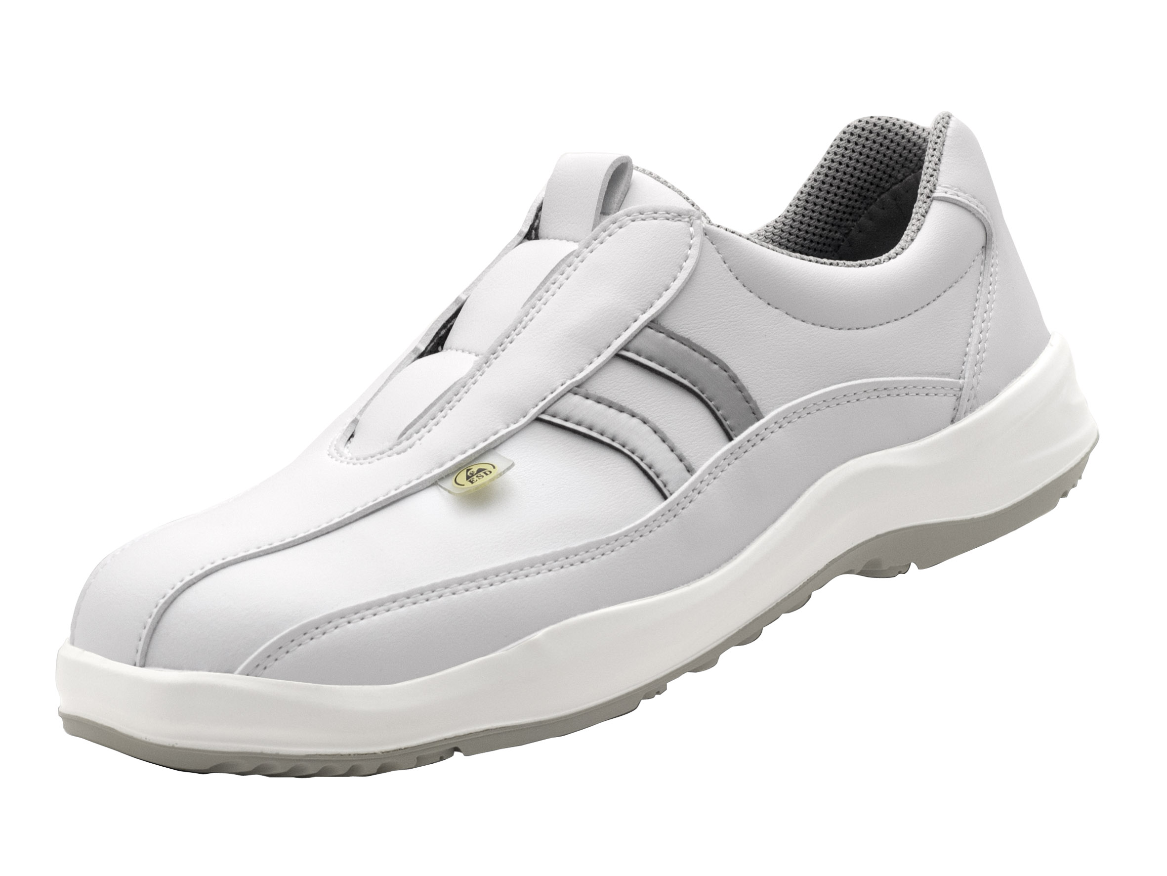 2.5001.10.51 SchürrMittelfranken Sicherheitsschuhe Slipper mit Schutzkappe ESD weiß S2 Größe 36 - 47-45