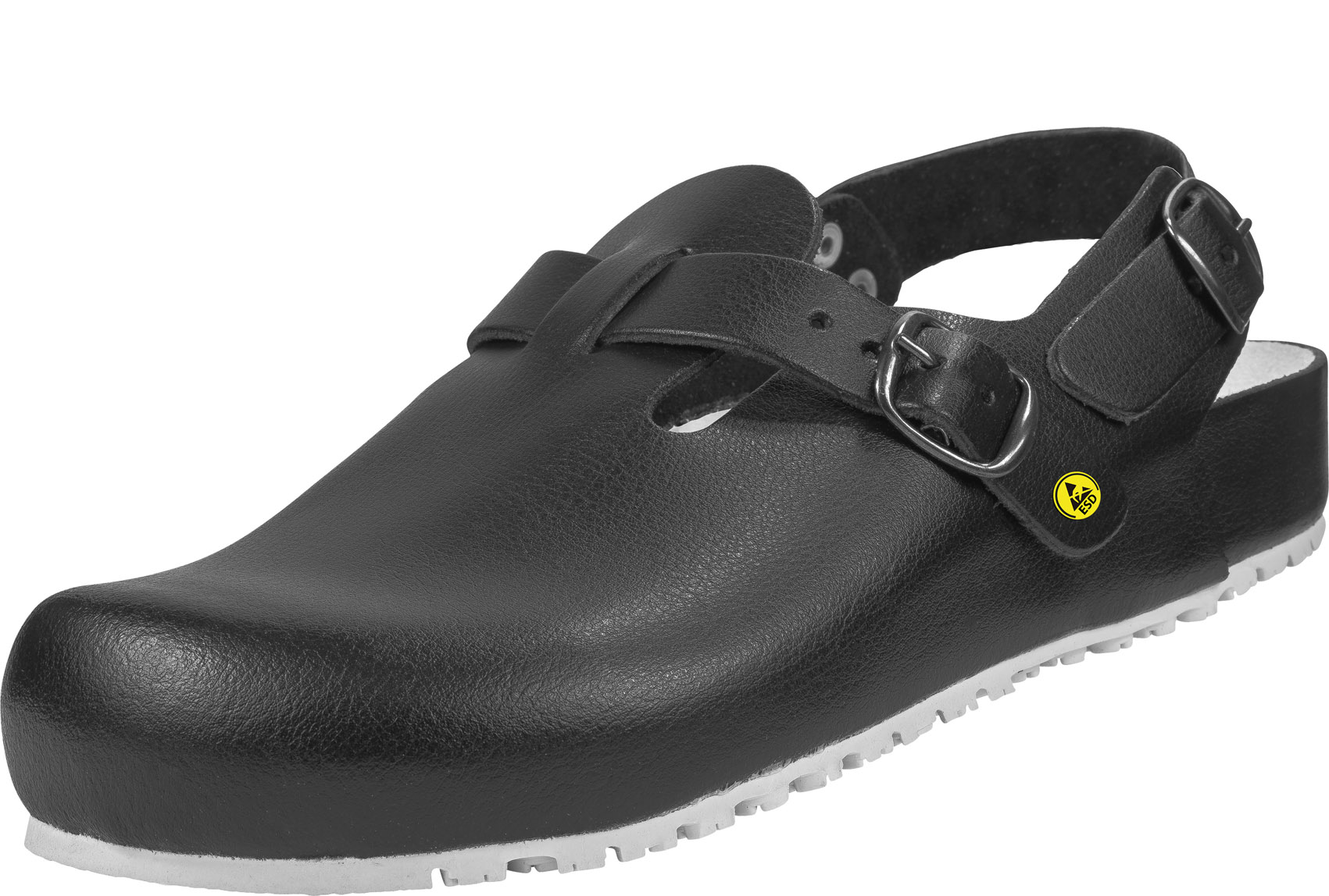 1.1412.02.14 Schürr  Ingolstadt Sandale Arbeitsschuhe ohne Schutzkappe Clogs Berufsschuhe schwarz Sonderpreis sale Größe 35 - 40-38