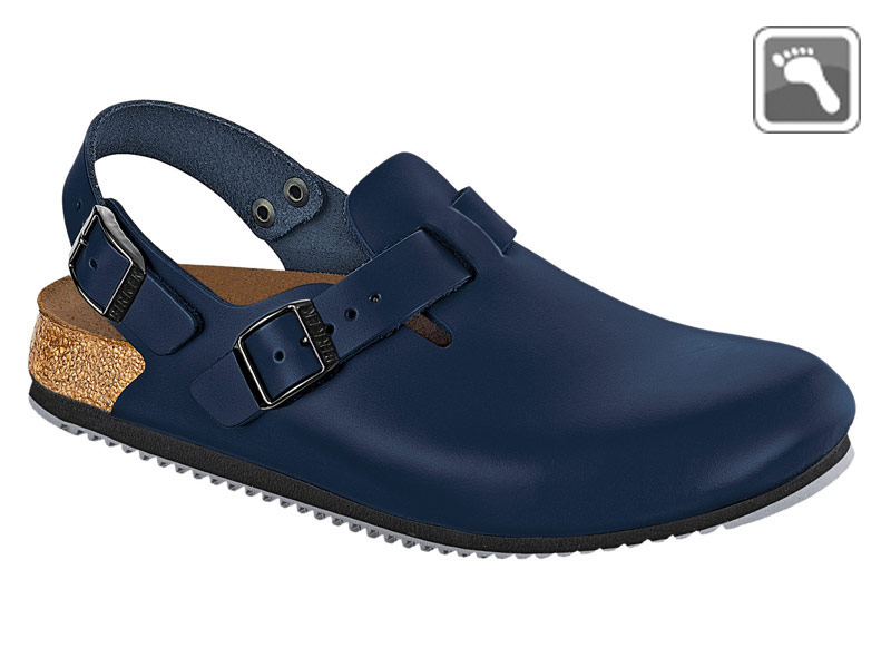 061154 Klein Birkenstock Clog TOKIO Superlauf normale Weite blau Größe 35 - 46-43