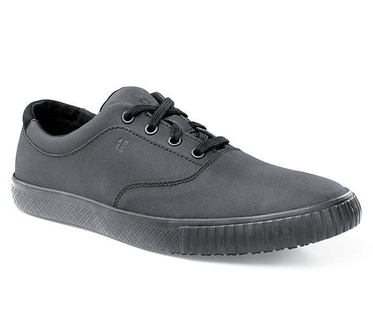 38664 Shoes for Crews >Herren-Schnürschuh "Carter" ohne Stahlkappe schwarz  Größe 38 - 47-45