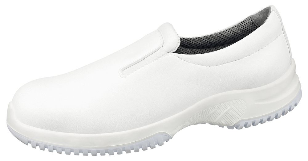 1740 ABEBA Slipper Arbeitsschuhe Berufsschuhe "Uni6" mit Schutzkappe weiß A-micro® Mikrofaser Größe  35 - 48-41