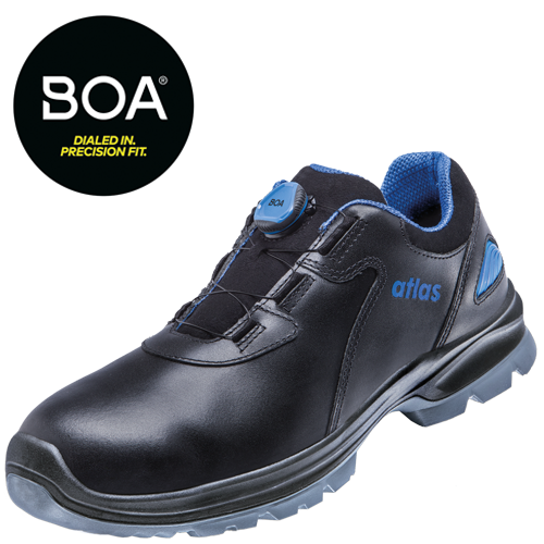 62600 Atlas "SL9645 XP" Sicherheitsschuh, Blue, S3, ESD, SRC, Alukappe, Boa, Gr. 36-48-48