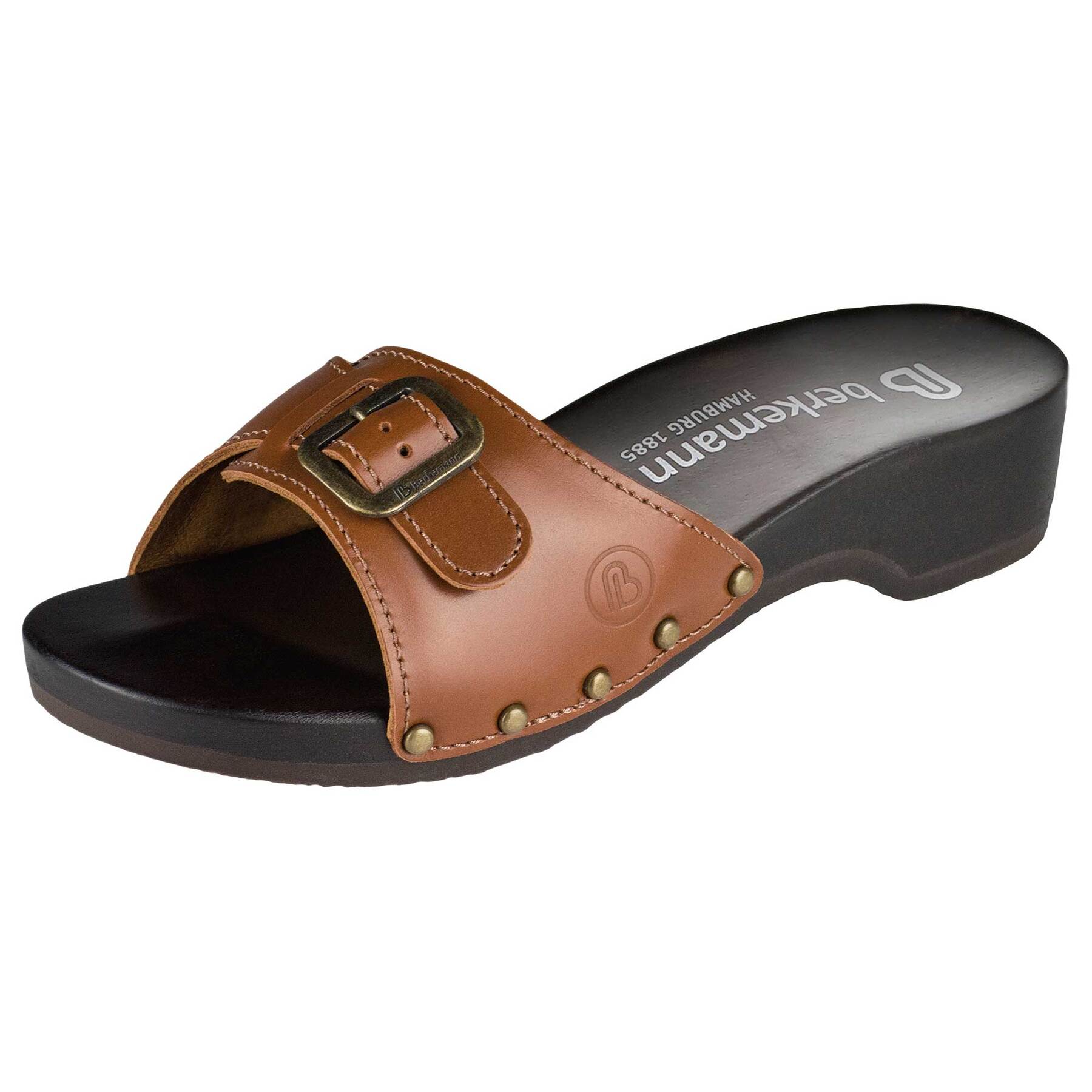 0110-416 Berkemann Hamburg muskat, Größe 2,5 - 8,5-UK 7 = 41