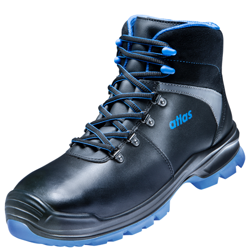 64300 Atlas "SL525 XP" Sicherheitshochschuh, Blue, S3, ESD, SRC, Stahlkappe, Gr. 39-48-39