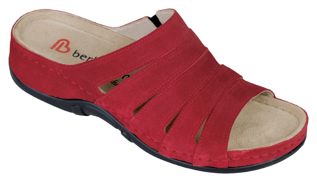 1119-250  Berkemann Bine Damensandale rot Größe 3 - 8,5