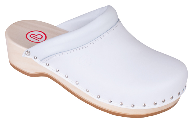 0412-100 Berkemann Soft- Toeffler weiß, Größe 2,5 - 13-UK 7,5 = 41/42