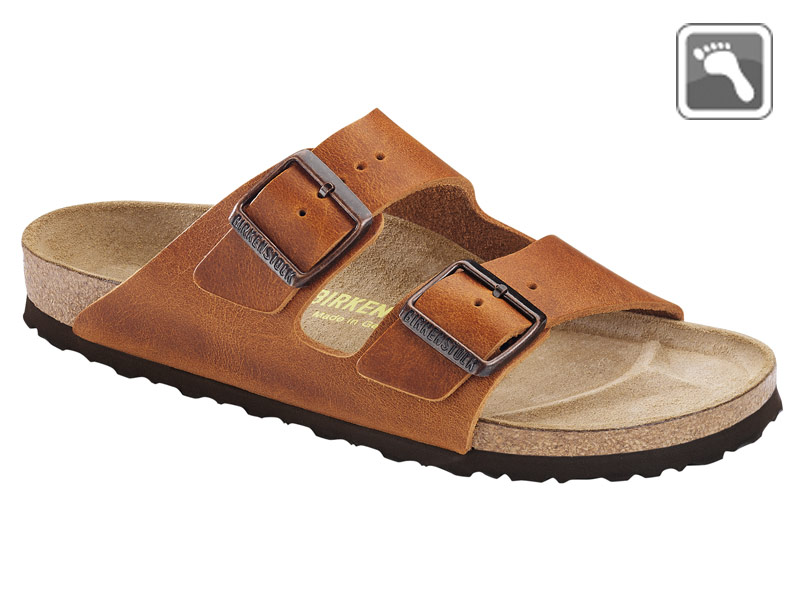 052891 klein Birkenstock Sandale "Arizona" normale bis breite Füße, antik braun Größe 35 - 41-Birkenstock-38