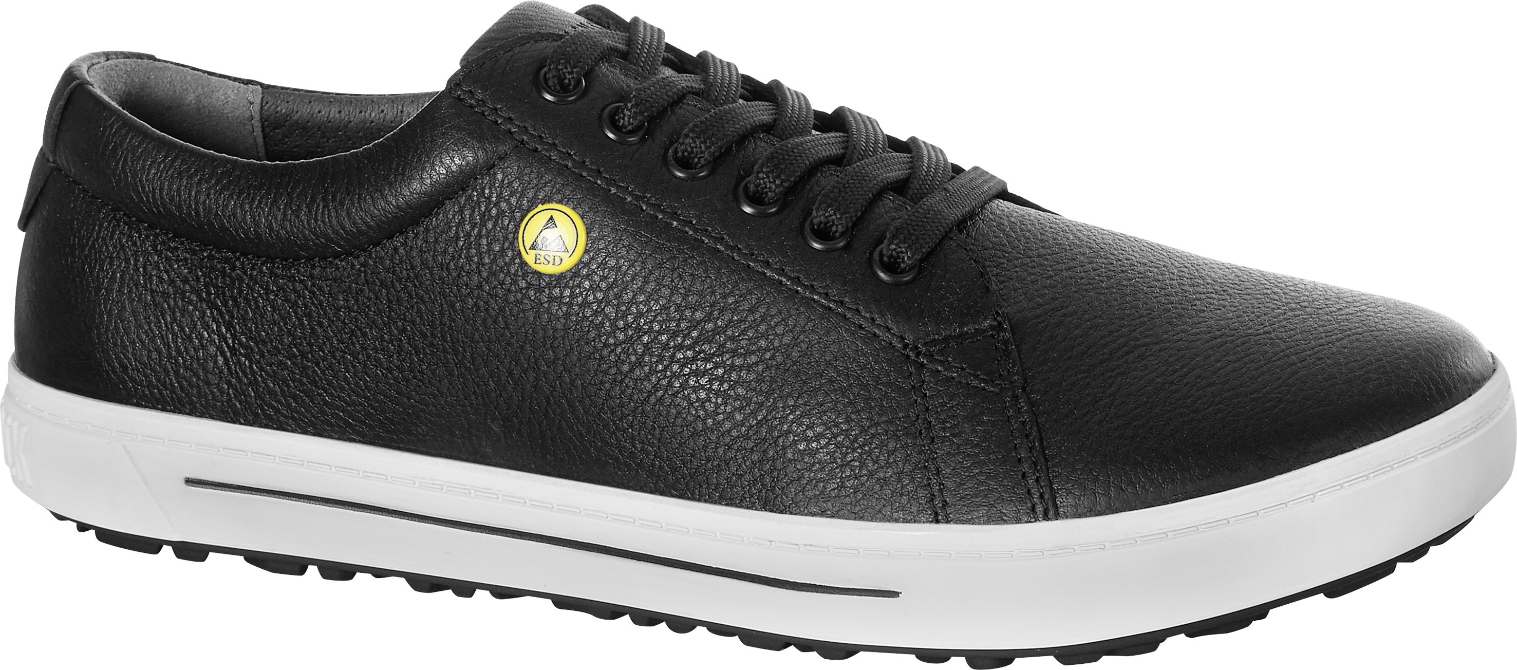 1011365 BIRKENSTOCK QO500 ESD Leder normale Weite schwarz 02 Größe 35 - 48-35