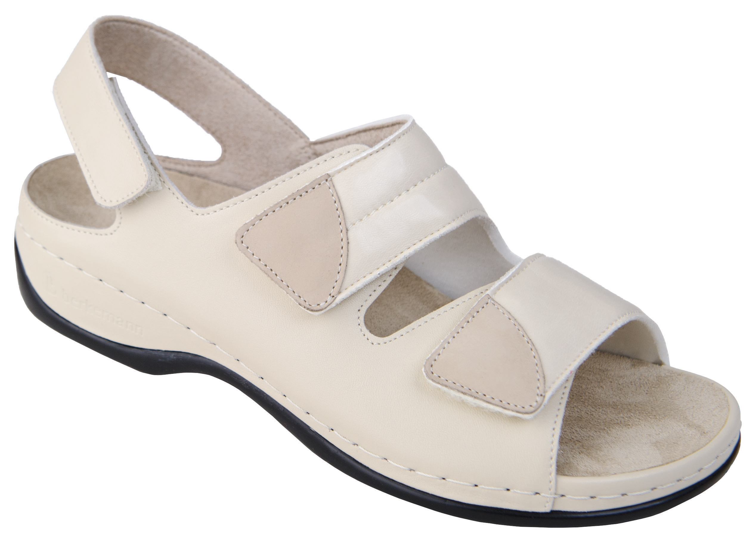 1020-725 Berkemann Berkoflex Sofie Damensandale beige Größe 3 - 8,5-UK 5 = 38