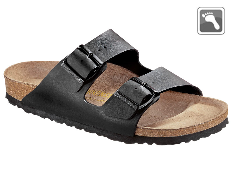 051791 Groß Birkenstock Sandale ARIZONA normale Weite schwarz Größe 47 - 48-48