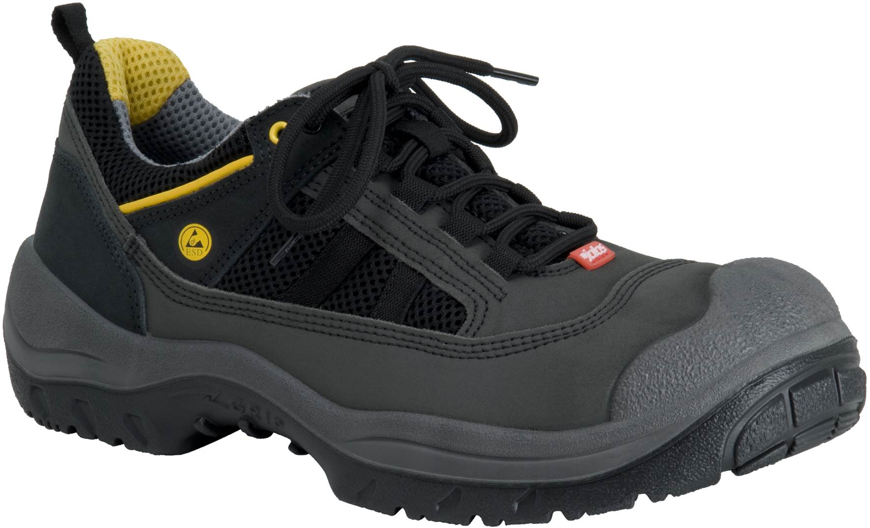 3118 JALAS LIGHT GRIP Sicherheitsschuhe ESD S3 SRB HRO schwarz-grau Größe 36 - 47-42