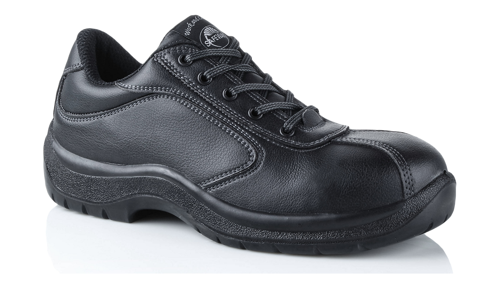 Work & Leisure Schnürschuh ohne Schutzkappe schwarz, 02 N209-36