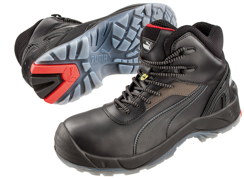 630100 PUMA, Sicherheitsstiefel, metallfrei, schwarz, S3 Größe 39 - 47-47