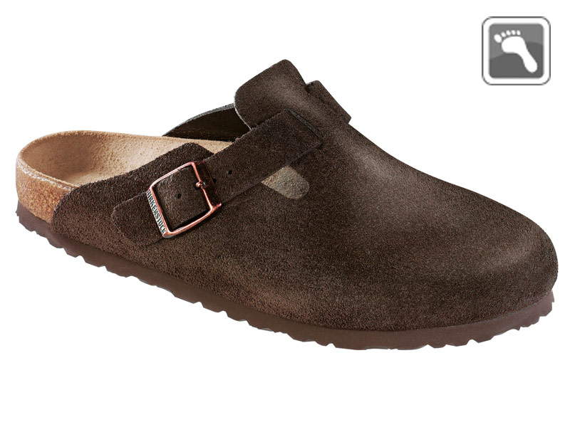 060901 Klein Birkenstock Clog BOSTON normale Weite mocca Größe 35 - 46-45