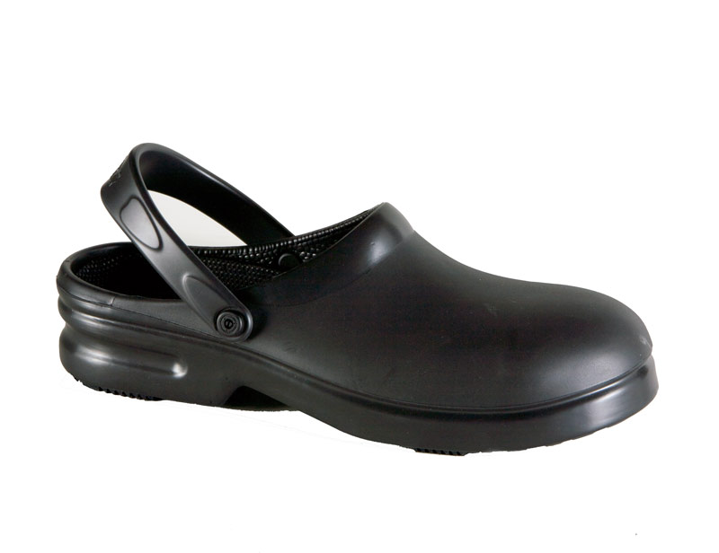 A813 Safeway Clogs "ADAM", schwarz, metallfrei, mit Schutzkappe, Größe 36/37 - 46/47-Safeway-40/41