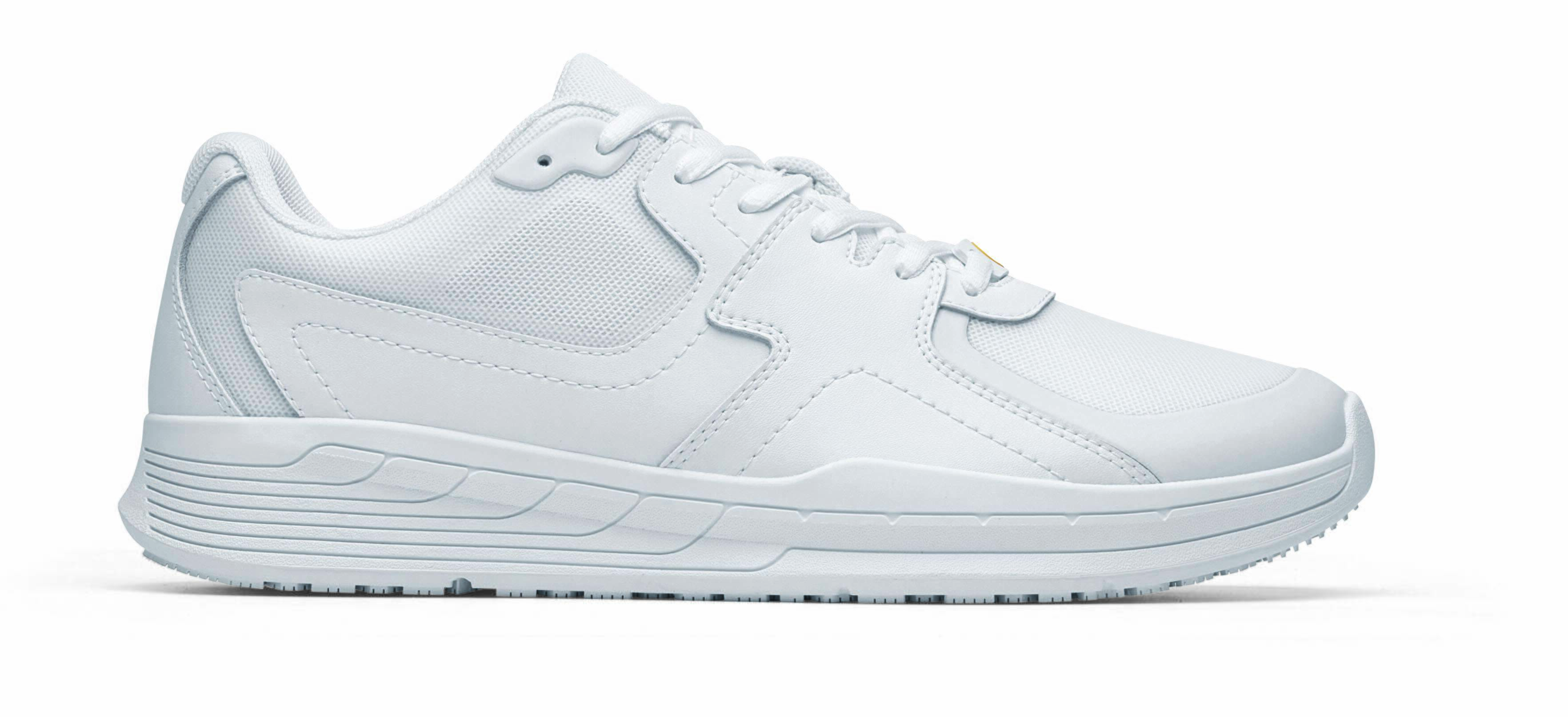 Shoes for Crews 22336 Unisex Schnürschuhe Condor II ohne Schutzkappe weiss OB Größe 35 - 48-45