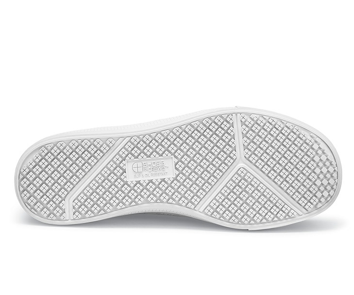 33870 Shoes for Crews >Herren-Schnürschuhe "Old School III" ohne Stahlkappe weiss  Größe 39 - 47-46