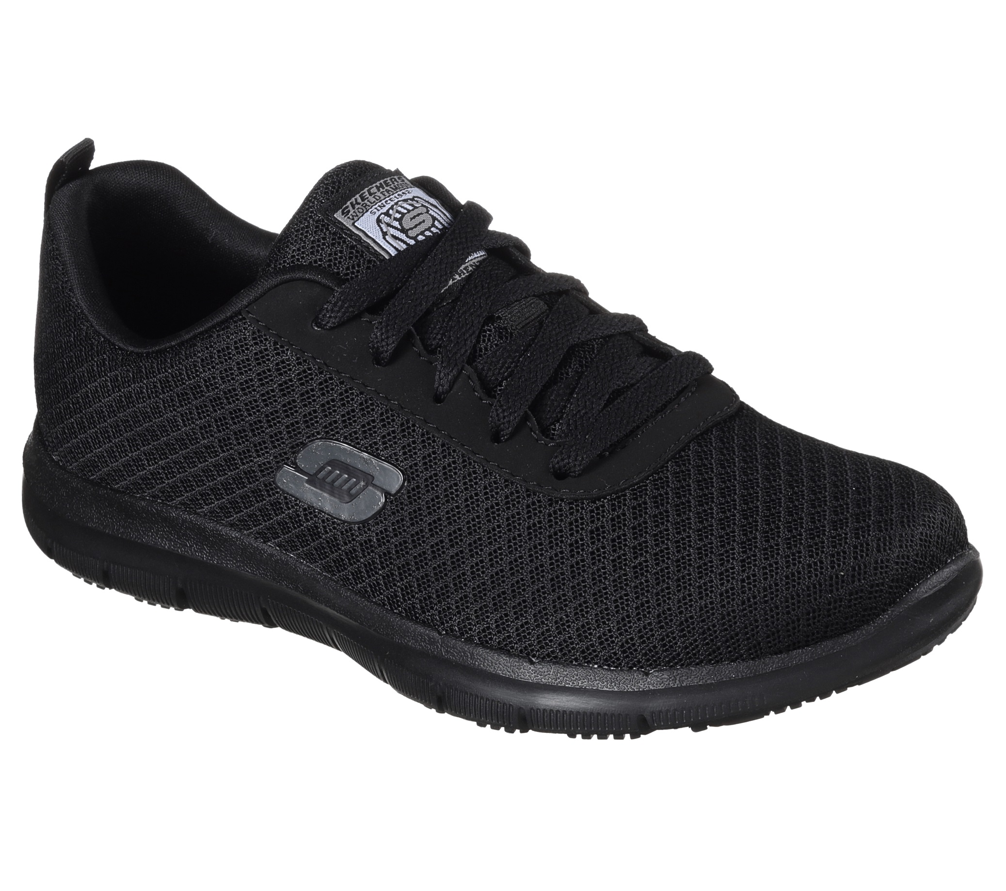 Skechers Damen-Schnürschuhe Ghenter Bronaugh ohne Schutzkappe schwarz Größe 35 - 41-41