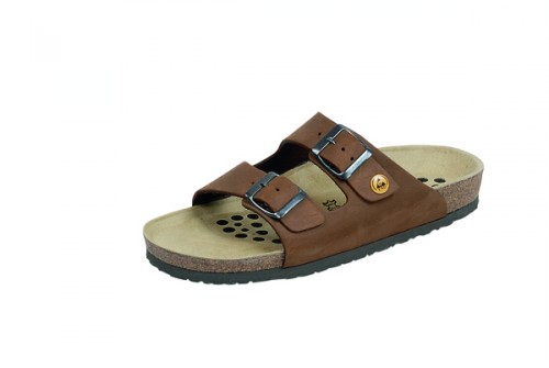 44111-4 WEEGER ESD Sandale Arbeitsschuhe ohne Stahlkappe braun Nubukleder Größe 35 - 49-41