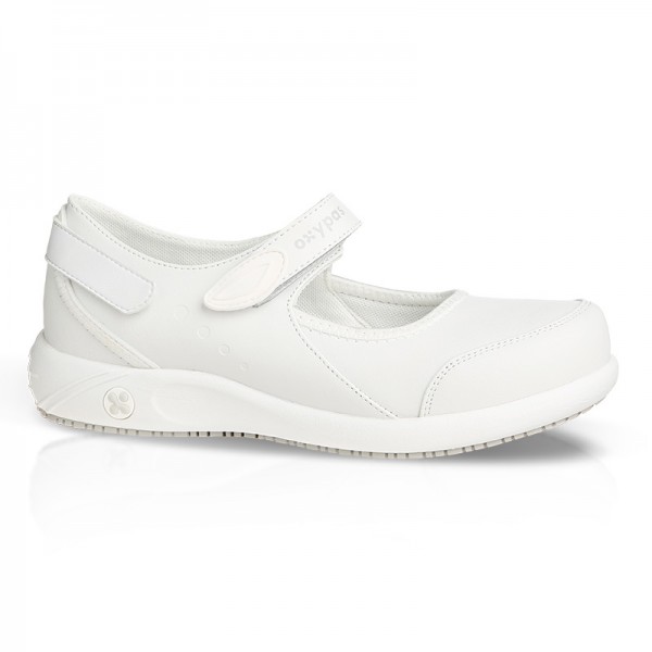 Nelie-WHT OXYPAS Plegeschuhe Arbeitsschuhe Berufsschuhe ohne Schutzkappe weiß Größe 36 - 42-41