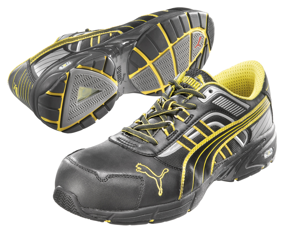 642500 PUMA Pace Black Low Sicherheitsschuhe S3 SRA Größe 39-48-43