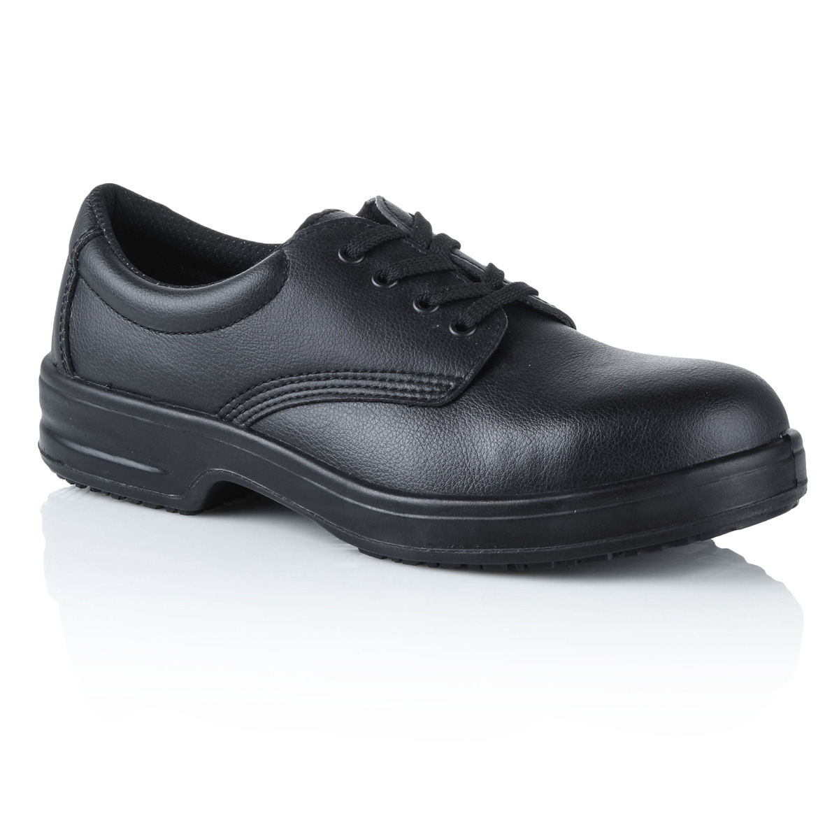 Safeway Schnürschuh mit Stahlkappe schwarz, S2 -45