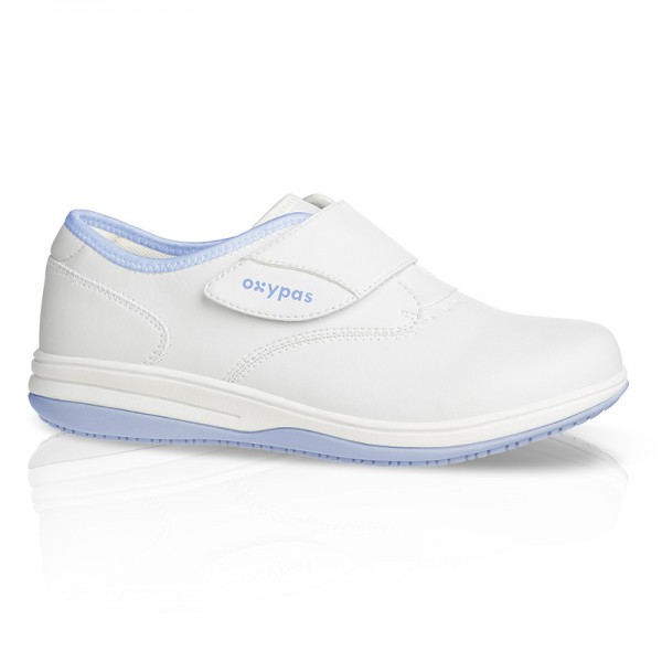 Emily-LBL OXYPAS Plegeschuhe Arbeitsschuhe Berufsschuhe ohne Schutzkappe hell-blau Größe 36 - 42-36