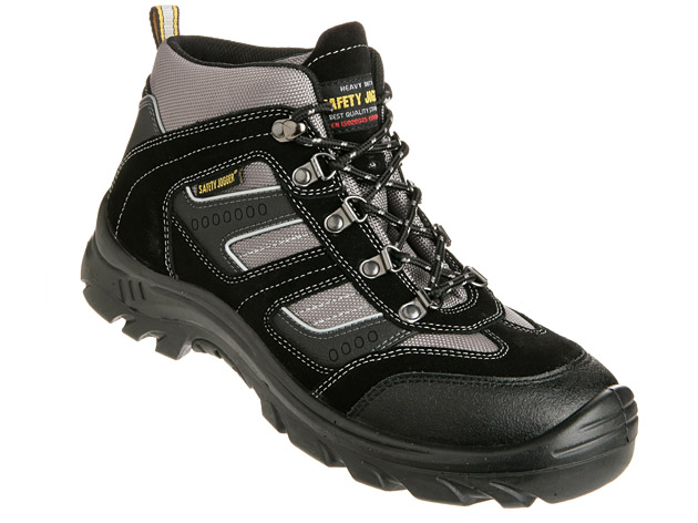 Climber, Safety-Jogger, Sicherheitsstiefel, schwarz-grau, S3, Einzelpaare zum Sonderpreis, Größe 42 + 47-Safety Jogger-47