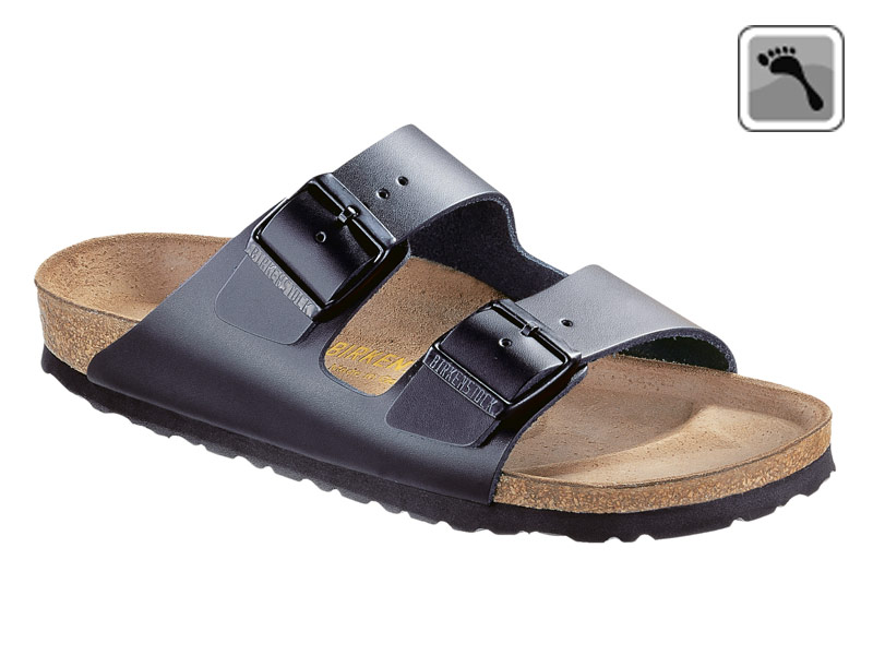 051193 Klein Birkenstock Sandale ARIZONA schmale Weite schwarz Größe 35 - 46-46