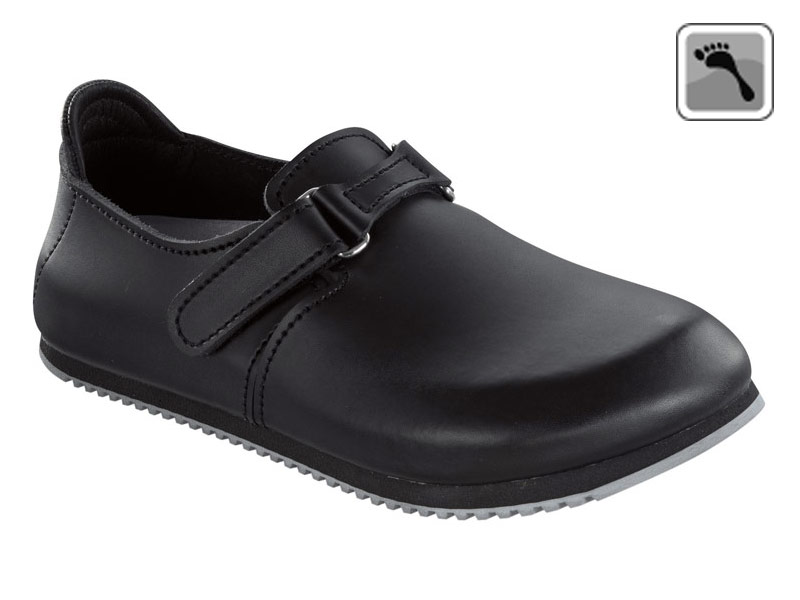 583186 Birkenstock Clog LINZ Superlauf  schmale Weite schwarz Größe 36 - 42-39