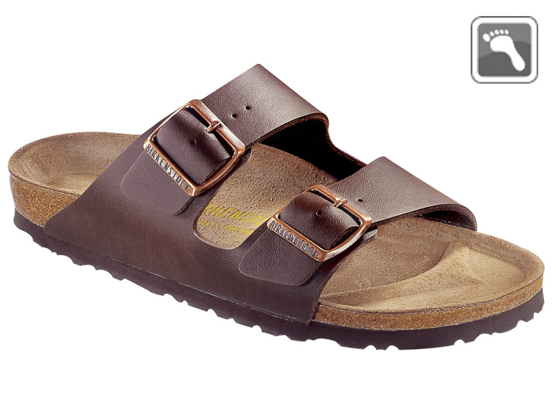 051701 klein Birkenstock Sandale "Arizona" normale bis breite Füße, dunkelbraun Größe 35 - 41-Birkenstock-36