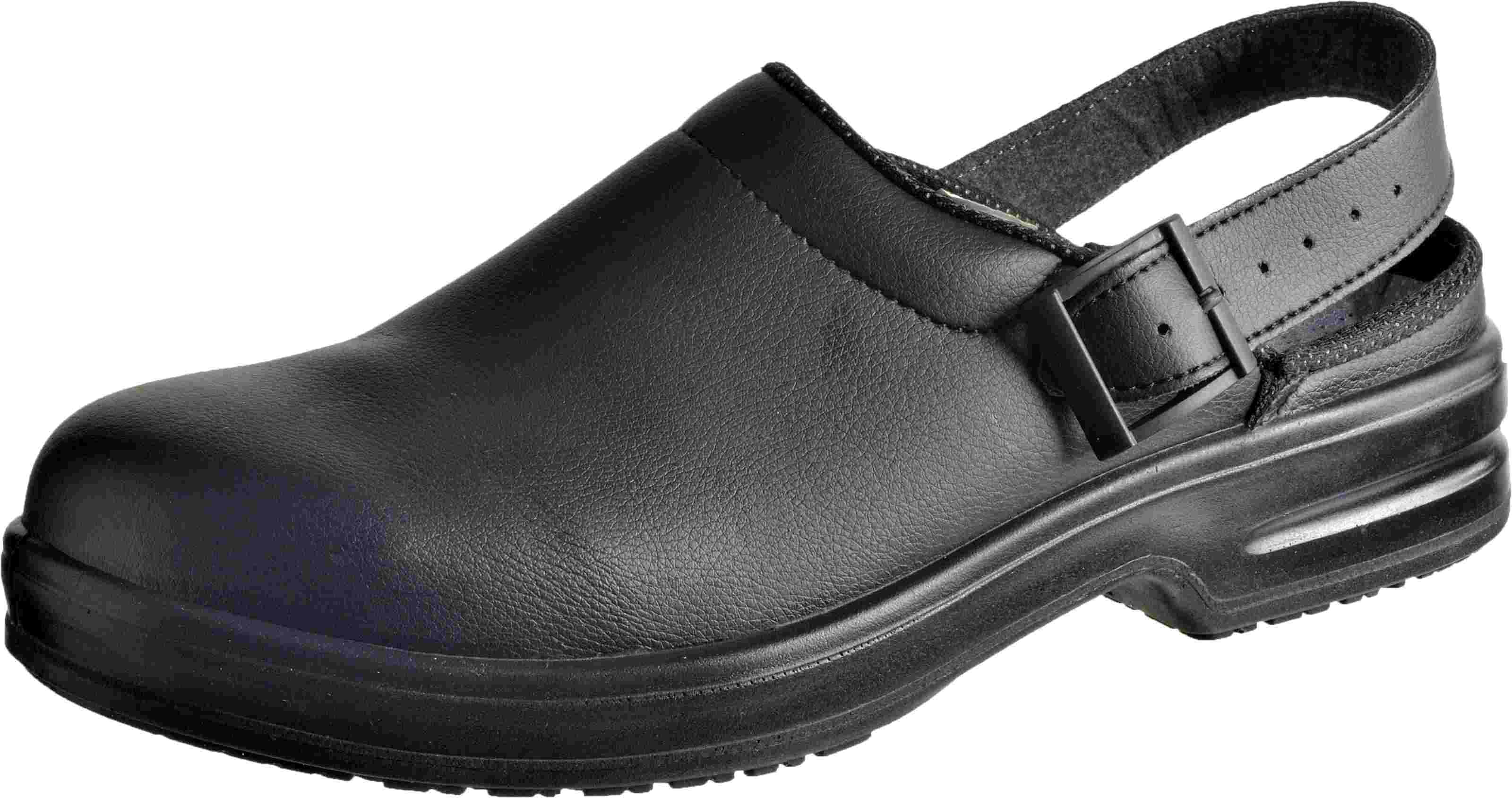 A705 Safeway Clog, Mikrofaser, ohne Stahlkappe, schwarz Größe 35 - 47-Safeway-41