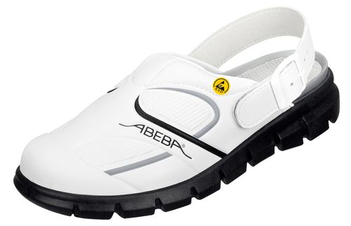37335 ABEBA ESD Dynamic Berufsschuhe weiß/schwarz sale Sonderangebot Größe 36 + 44-39