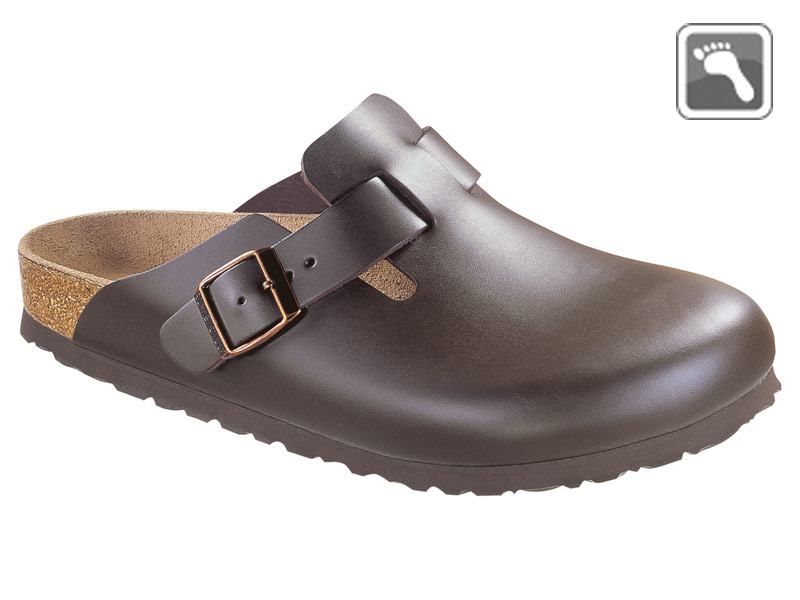 060101 Groß Birkenstock Clog BOSTON normale Weite dunkelbraun Größe 47 - 48-48