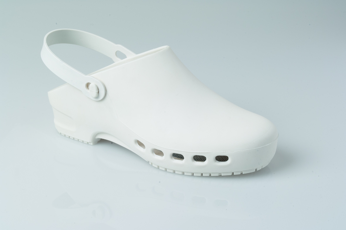 KG061 SAFEWAY OP-Top-Clogs weiß Größe 34/35 - 46/47-42/43