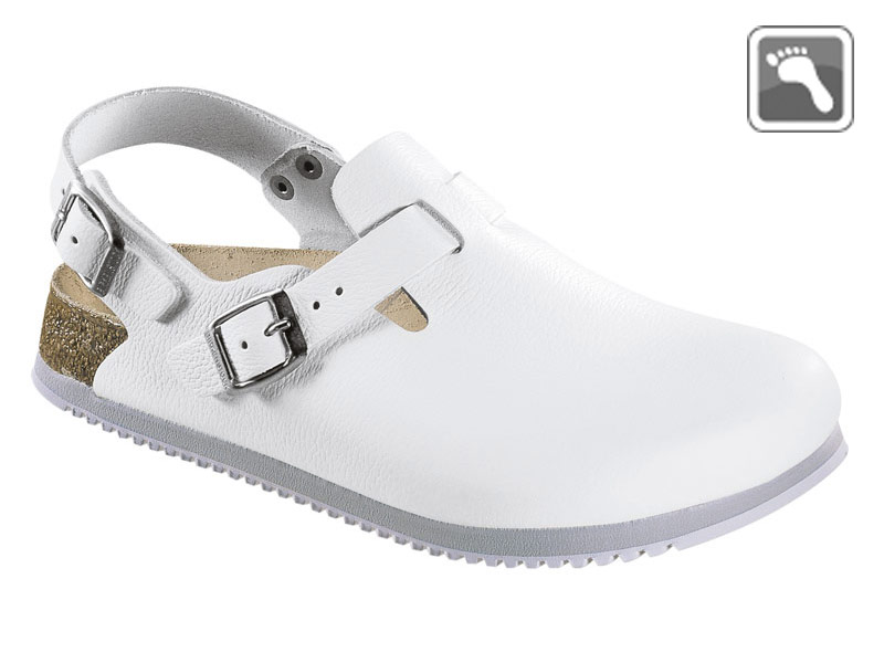 061134 Klein Birkenstock Clog TOKIO Superlauf normale Weite weiß Größe 35 - 46-45