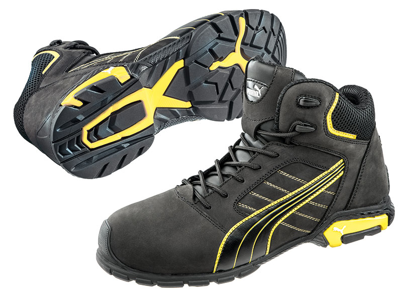 632240 PUMA Sicherheitsschuhe Amsterdam Mid METRO PROTECT S3 SRC Größe 39 - 47-47