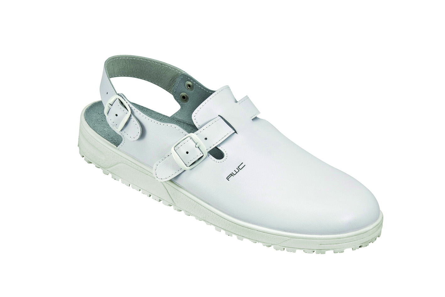 17500-01-44 AWC Damen-Clog ohne Stahlkappe weiß, Leder, Größe  36 - 40-37