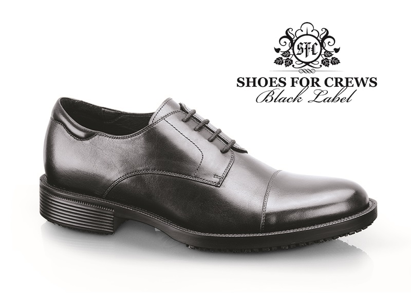 1201 Shoes for Crews Herren-Schnürschuhe "Senator", ohne Stahlkappe, schwarz, Größe 39-47-47