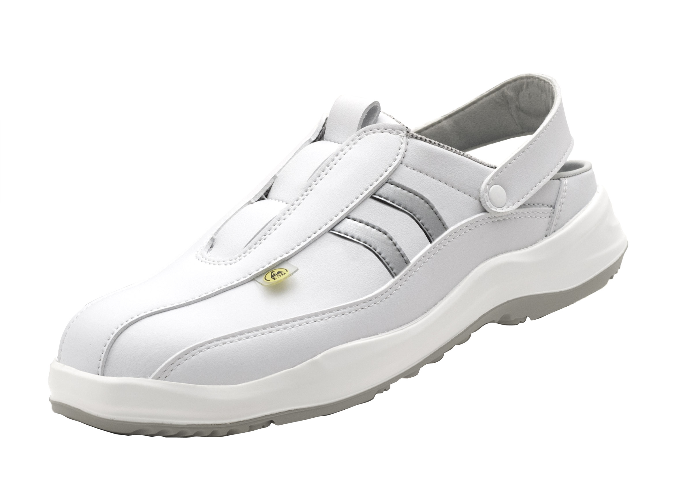 2.5003.10.35 Schürr Schwaben Sicherheitssandale mit Schutzkappe ESD weiß SB Größe 36 - 47-45