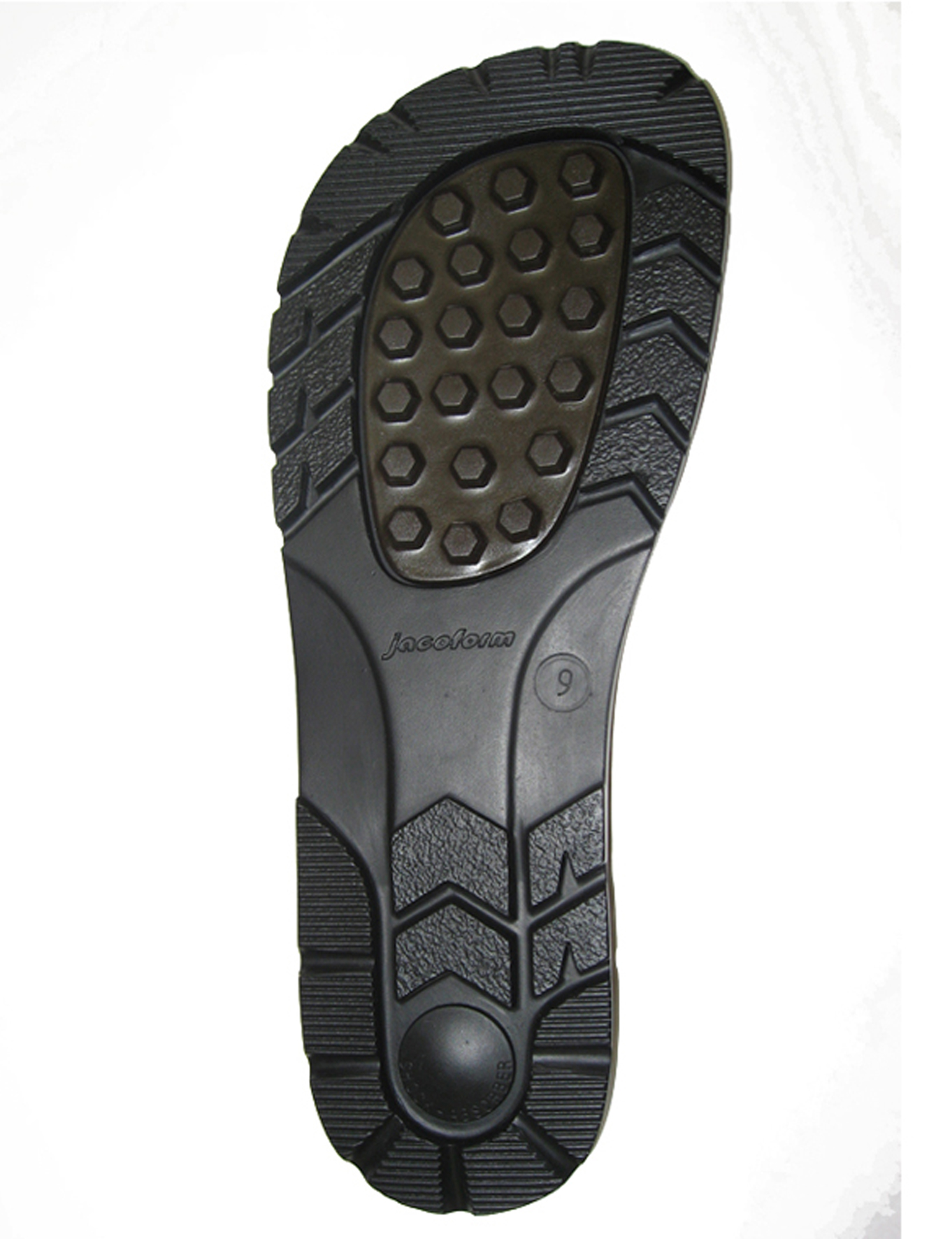 1240 Jacoform trekline, Leder, hanf, Einzelpaar zum Sonderpreis, Größe: 11,5-Jacoform-UK 11,5 = 47